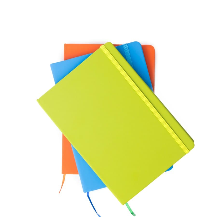 Notebooks and stationery